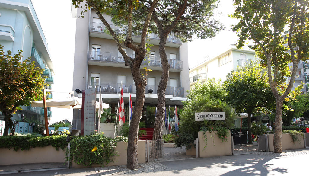 Hotel Derby Римини Экстерьер фото